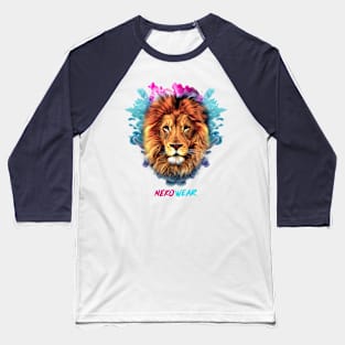 Lion Paint Baseball T-Shirt